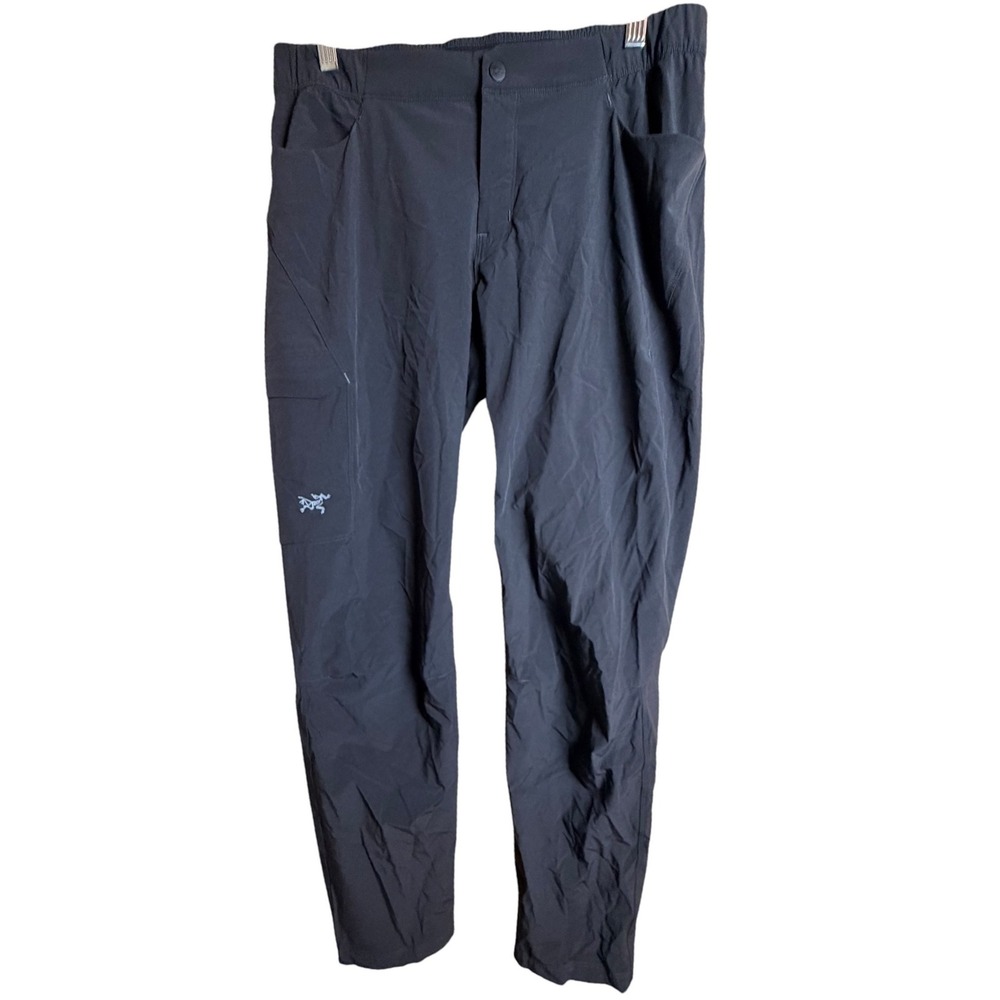 Arc’teryx Alroy Hiking Pants Women’s 8 Black Stretch Trail - Picture 2 of 16